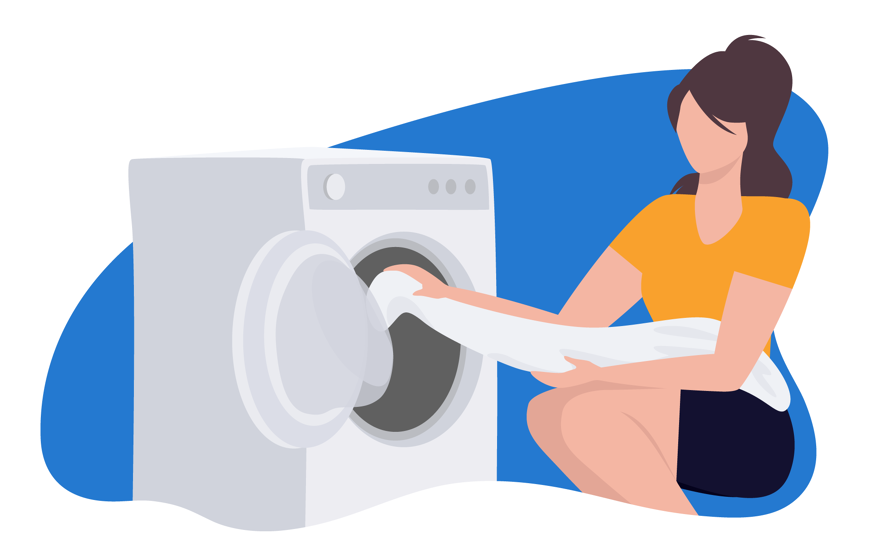 Hoe was je je kleding op de juiste manier! Foto: © Matrassencheck